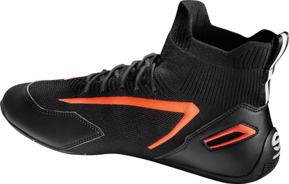 Chaussures de jeu Sparco Hyperdrive noir/rouge fluo