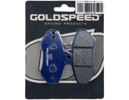 Jeu de plaquettes de frein Goldspeed Righetti arrière