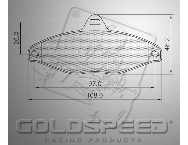 Ensemble de remblok Goldspeed Type EA / MBA