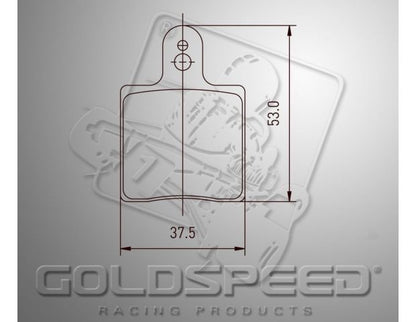 Ensemble de remblok Goldspeed INTREPID ID-AMV TYPE FRONT