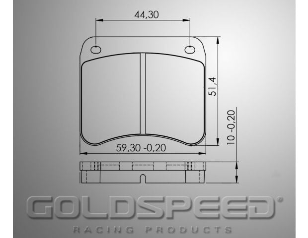 Ensemble de remblok Goldspeed KC-KELGATE TYPE LOCATION (COMPOSE DE LOCATION) 