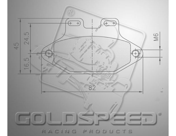 Ensemble de remblok Goldspeed MADDOX GILLARD CHARLOTTE TYPE ARRIÈRE