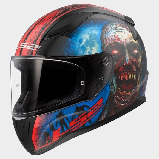 LS2 FF353 Rapid II Zombie noir/rouge