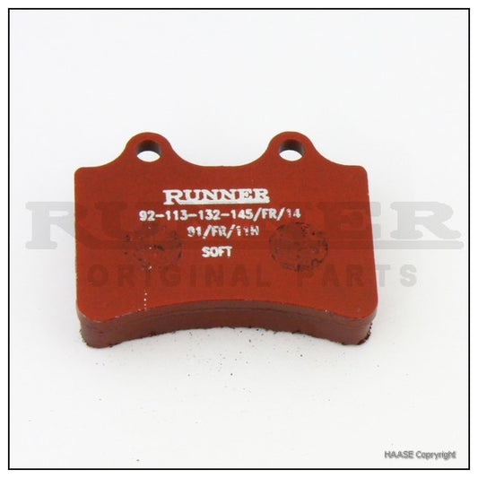 Jeu de plaquettes de frein souples Haase Runner FR14