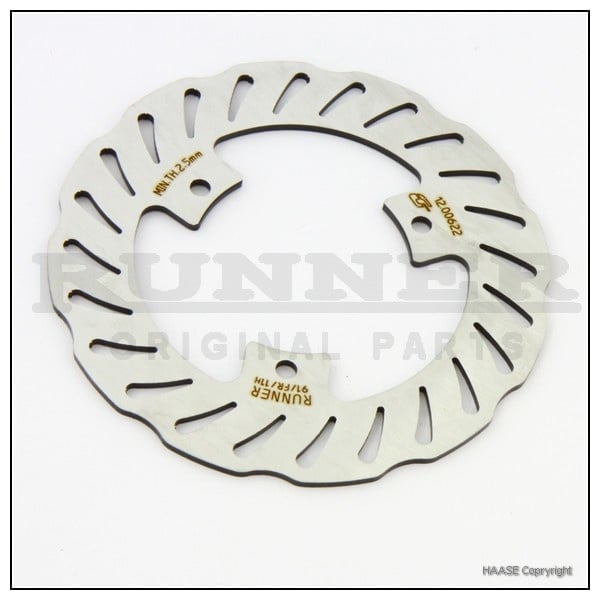 Rail Haase pour disque de frein FR11 KF 150MM