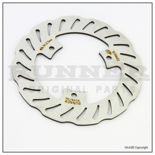 Rail Haase pour disque de frein FR11 KF 150MM