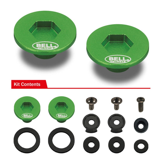Jeu de vis Bell KC7 CMR vert