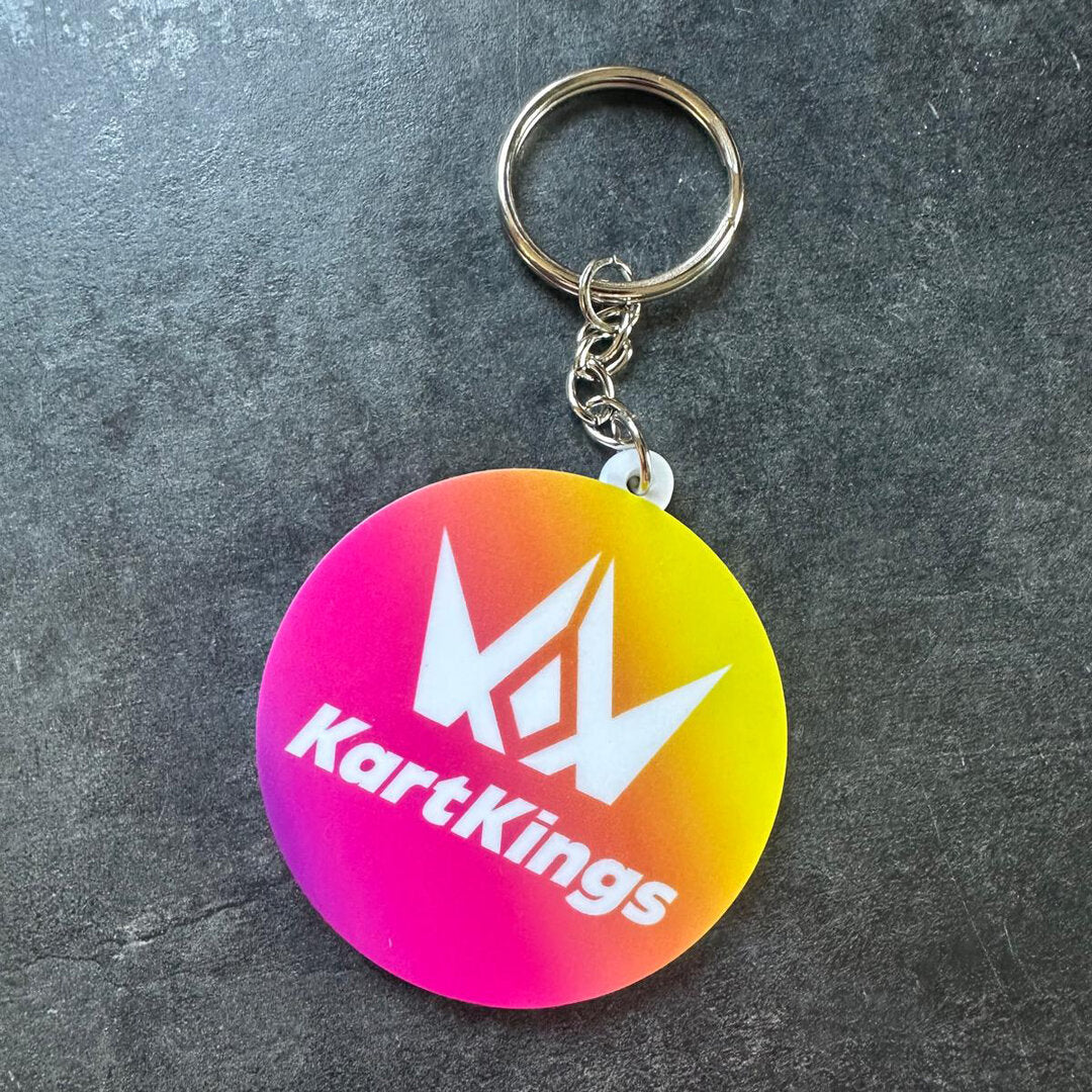 Porte-clés rond KartKings