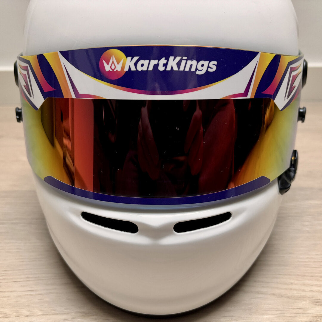 Autocollant vizir KartKings-Arai