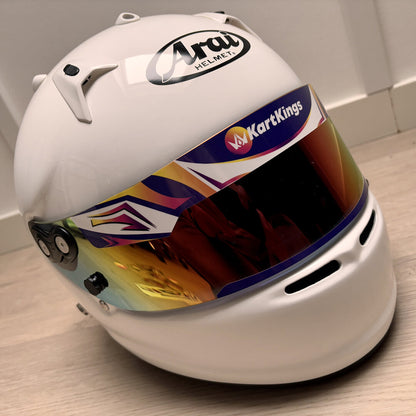 Autocollant vizir KartKings-Arai