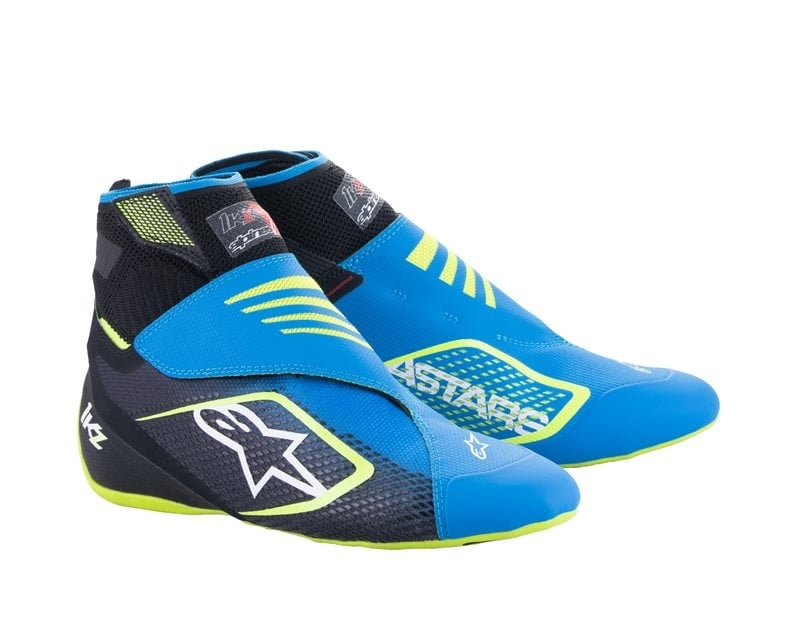 Alpinestars KZ V2 Noir/Bleu/Jaune Fluo