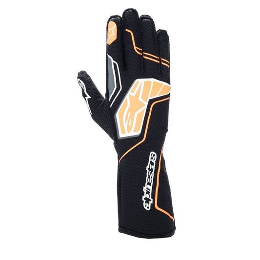 Alpinestars Tech 1-KX V4 Noir/Orange Fluo (FIA KARTING) 