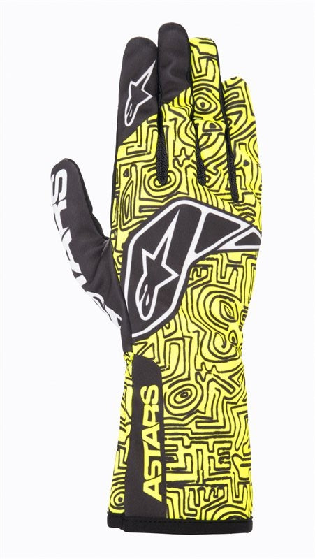 Gants Alpinestars Tech 1-K V2 Vertical jaunes/noirs