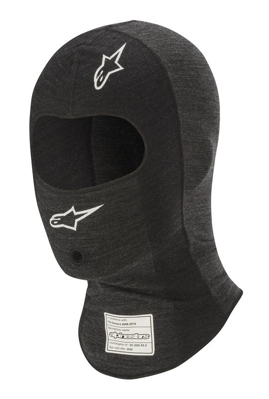Cagoule Alpinestars ZX Evo V2 noir/anthracite FIA 8856-2018