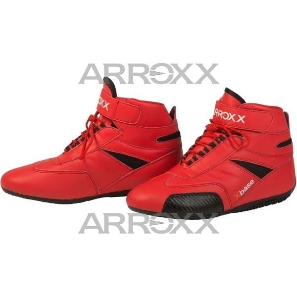 Chaussures de karting Arroxx Xbase rouges