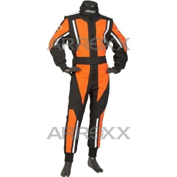 Combinaison Arroxx Niveau 2 Noir/Orange/Blanc