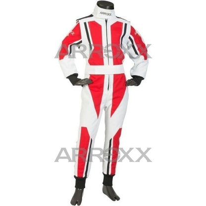 Combinaison Arroxx Niveau 2 Blanc/Rouge/Noir