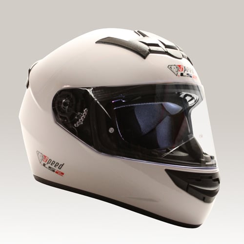 LS2 FF352 Rookie gland blanc