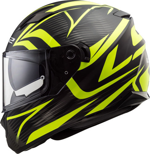 LS2 FF320 Jink noir/jaune fluo