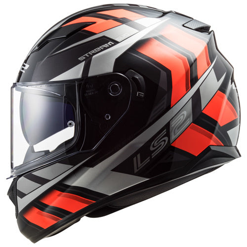 LS2 FF320 Loop noir/orange fluo