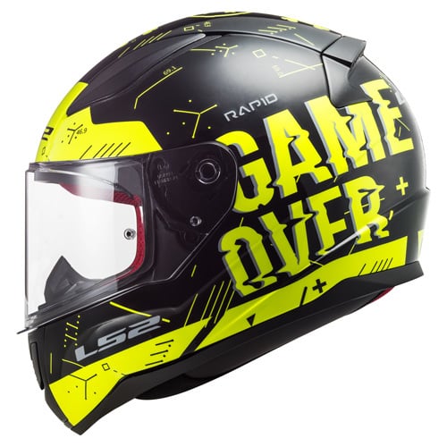 LS2 FF353 Player Noir/Jaune Fluo