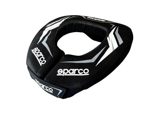 Junior nek protector K-ring zwart/wit