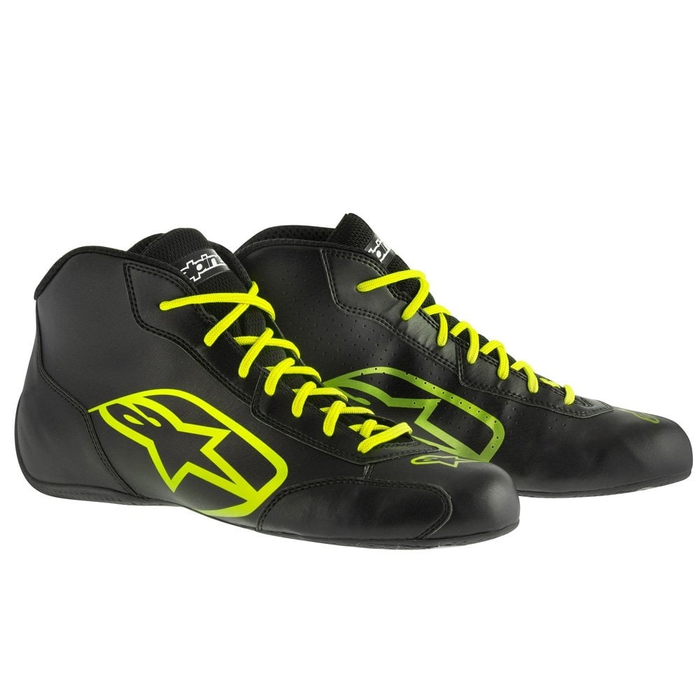 Alpinestars Tech 1-K start noir/jaune fluo