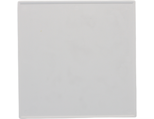 Plaque d'immatriculation Goldspeed blanche 200 x 200 mm
