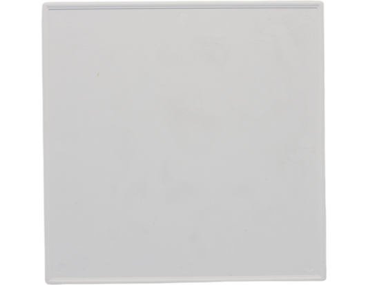 Plaque d'immatriculation Goldspeed blanche 200 x 200 mm