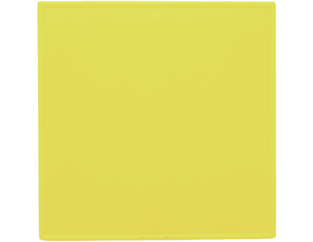 Plaque d'immatriculation Goldspeed jaune 200 x 200 mm