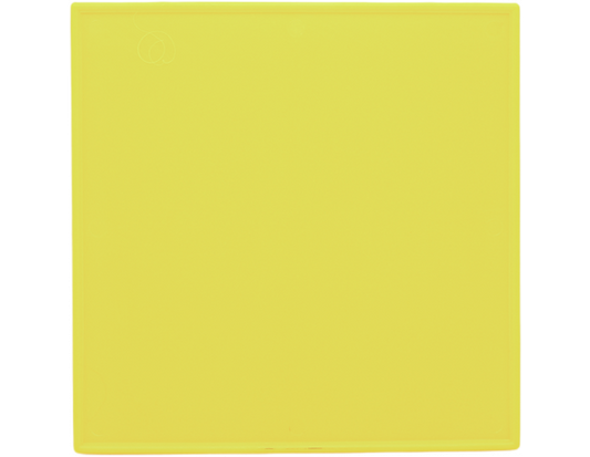 Plaque d'immatriculation Goldspeed jaune 200 x 200 mm