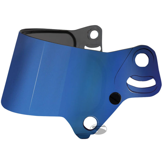 Visière miroir double écran Bell SE07 vert bleu antibrouillard (KC7 CMR) 