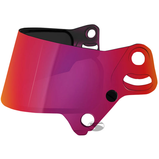 Visière miroir Bell SE07 violet rouge antibuée (KC7 CMR) 
