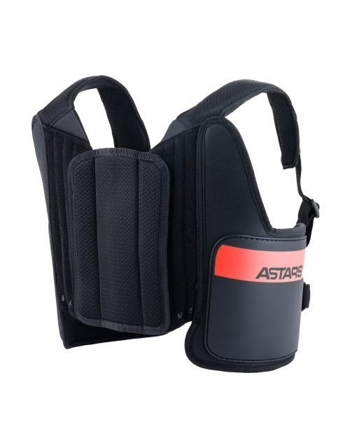 Protège-côtes Alpinestars Bionic pour enfants, noir/rouge