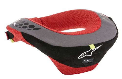Support de cou Alpinestars pour enfants Rouge