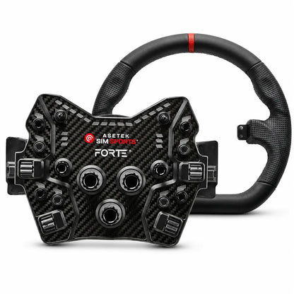 Asetek SimSports Forte GT Button Box (Black, Aluminum)