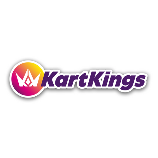 Autocollant KartKings découpé
