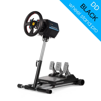 Wheel Stand Pro DD for Logitech, Fanatec, Moza Racing R9, R12 - BLACK