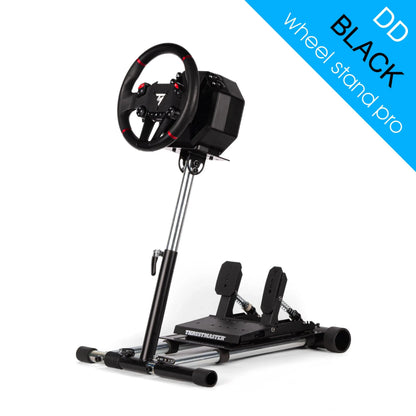 Wheel Stand Pro DD for Logitech, Fanatec, Moza Racing R9, R12 - BLACK
