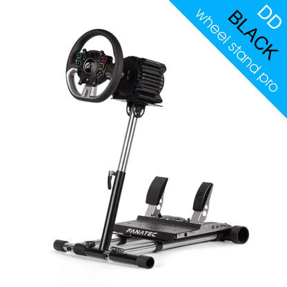Wheel Stand Pro DD for Logitech, Fanatec, Moza Racing R9, R12 - BLACK
