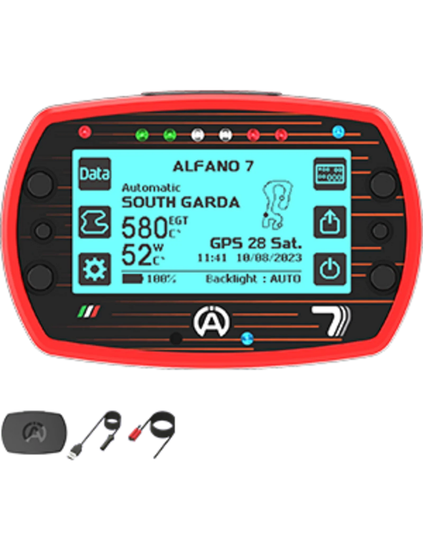 Alfano 7 1T laptimer - KartKings