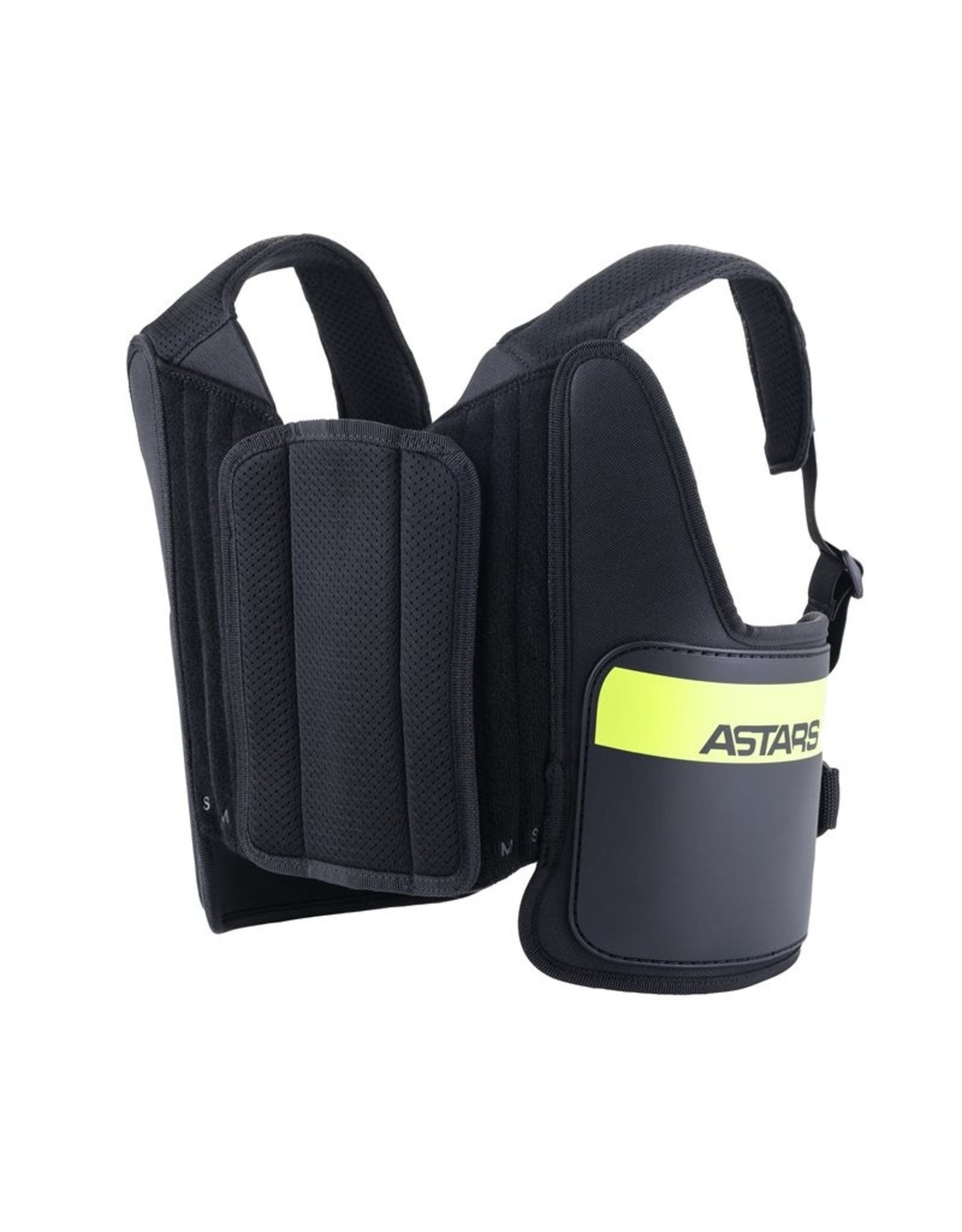 Protège-côtes Alpinestars Bionic pour enfants, noir/jaune fluo