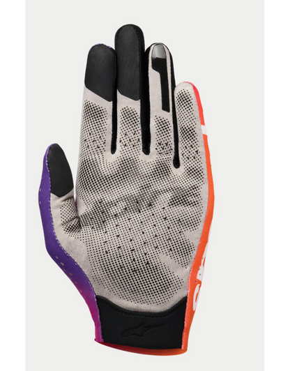 Alpinestars Sim racing handschoenen graphic 2 oranje / neon paars / wit - KartKings