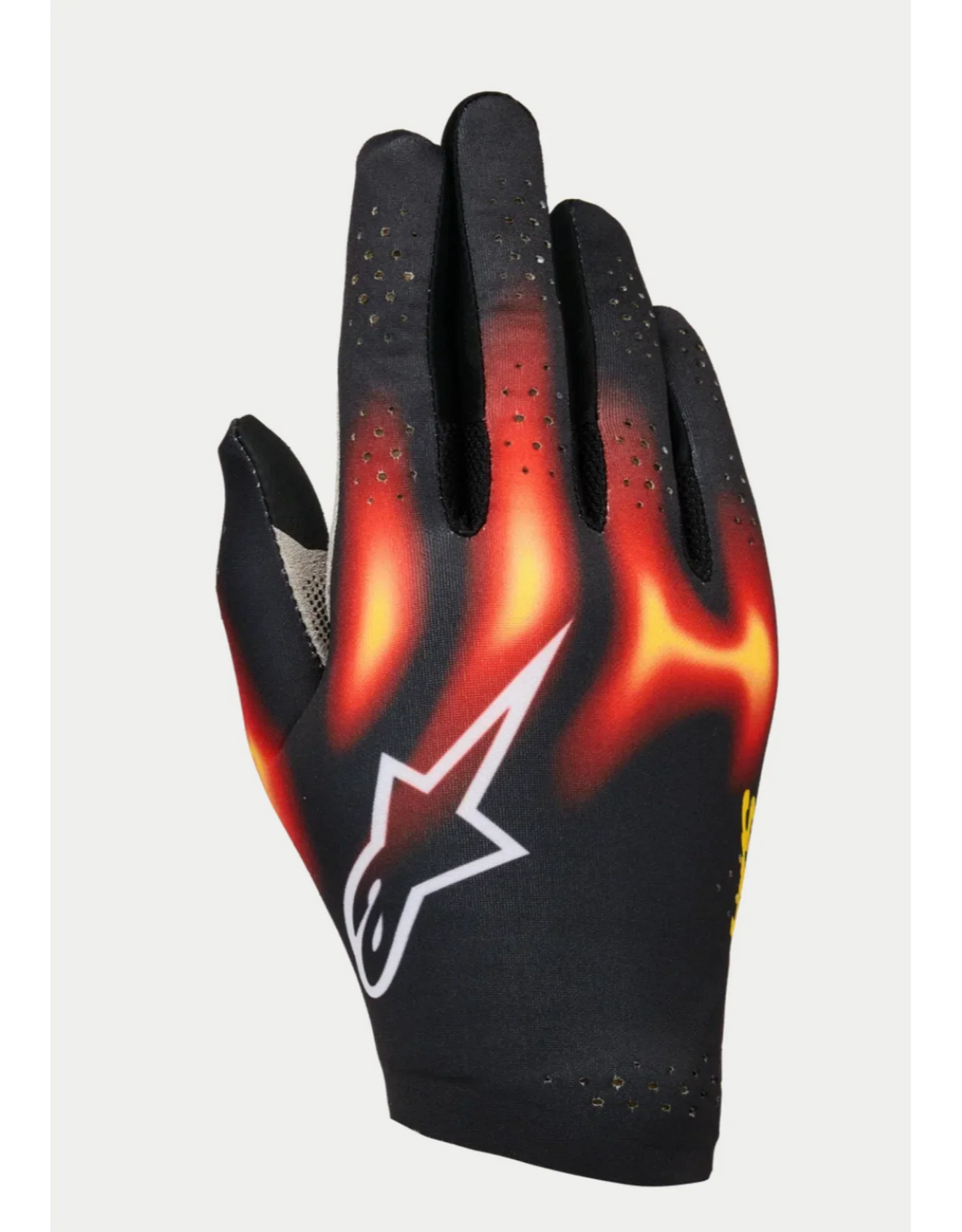 Alpinestars Sim racing handschoenen graphic 3 zwart/rood/warm geel - KartKings