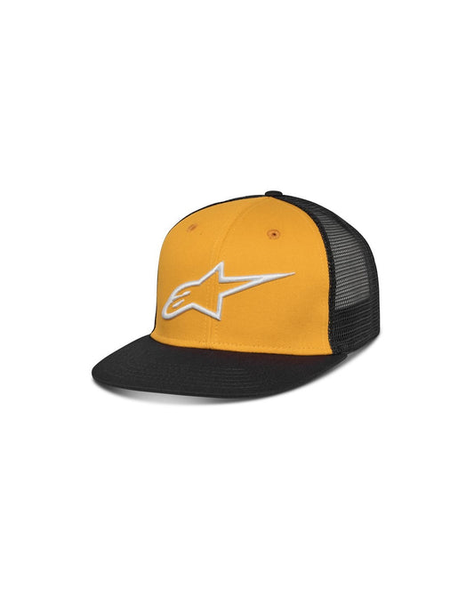 Casquette trucker Alpinestars Corp couleur or / noir