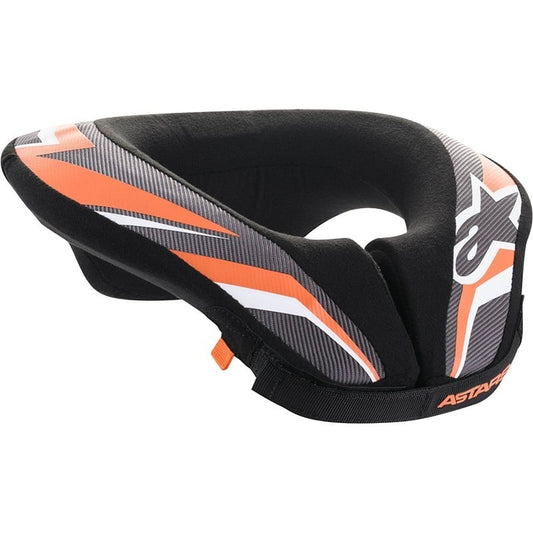 Support de nuque Alpinestars pour enfants noir/orange