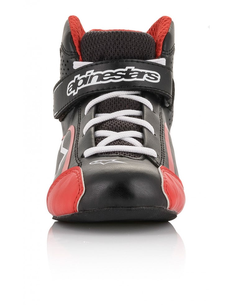 Alpinestars Tech-1 K S (chaussures de karting pour enfants) NOIR/BLANC/ROUGE