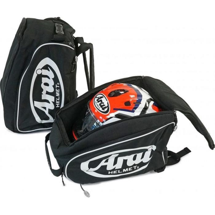 Casque / sac à dos Arai noir
