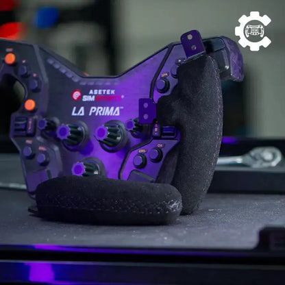 Asetek SimSports Formula Regular Steering Wheel Handles with Suede