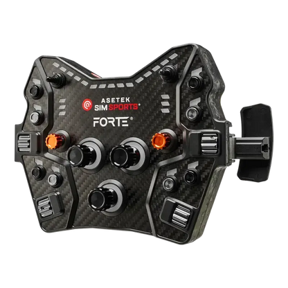 Asetek SimSports Forte GT Button Box (Black, Aluminum)